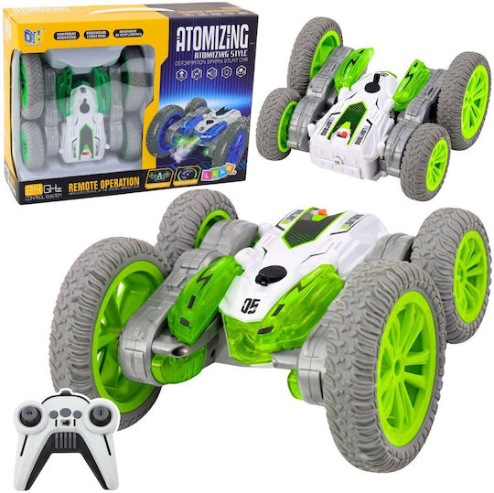 Lean Toys Remote Control Τηλεκατευθυνόμενο Αυτοκίνητο Stunt Πράσινο