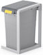 Hailo Coș de gunoi din plastic 38 l Gri