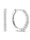 Ti Sento Silver Hoop Earrings 7958ZI