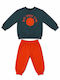Kids Sweatpants Set Orange