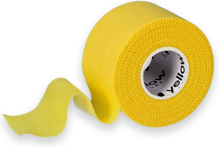 Yellow Sport Αυτοκόλλητη Αθλητική Ταινία 3.8cm x 9.1m Κίτρινη