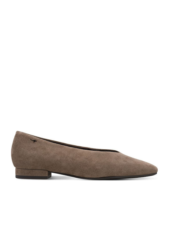 Tamaris Women's Ballerina Shoes in Brown Colour