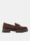 Women's Moccasins In Brown Colour