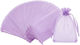 Fabric Gift Pouch Purple 10x15cm 100 Pieces