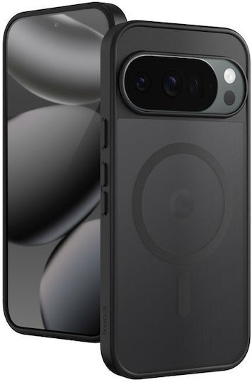 Crong Husă Telefon Hybrid Matte Magnetic Back Cover Negru (Google Pixel 10 Pro XL)