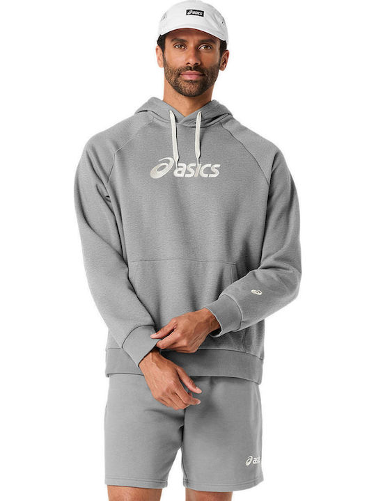 ASICS Logo Sweatshirts für Herren mit Kapuze Grün
