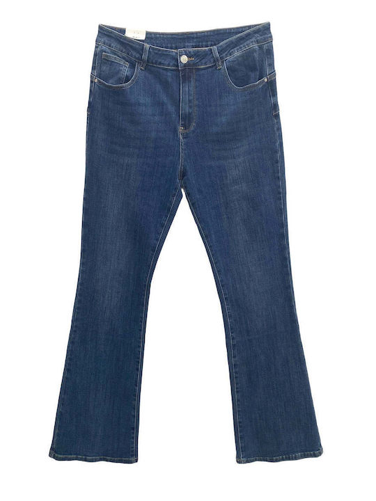 High Rise Women's Jean Pants Flared
