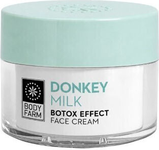 Bodyfarm Donkey Milk Botox Effect Anti-Aging Cream for Face & Lips with Donkey Milk 50ml
