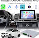 Digital Iq Bz 503f Cpaa Wireless Carplay Android Auto Box Mercedes Mod 2014-2018 Ntg 5.0/5.1 2 Cameras