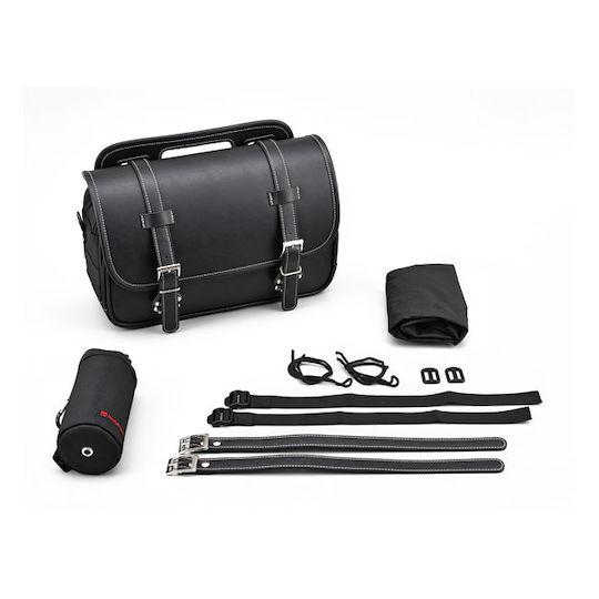 Daytona Πλαϊνή Βαλίτσα Μοτοσυκλέτας 9 Λίτρα Μαύρη Universal Saddlebag