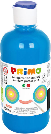 Primo Tempera Colour Paint Turquoise In Bottle 500ml