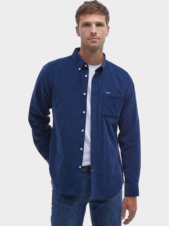 Barbour Ramsey Μακρυμάνικo Κοτλέ Πουκάμισο σε Σ...