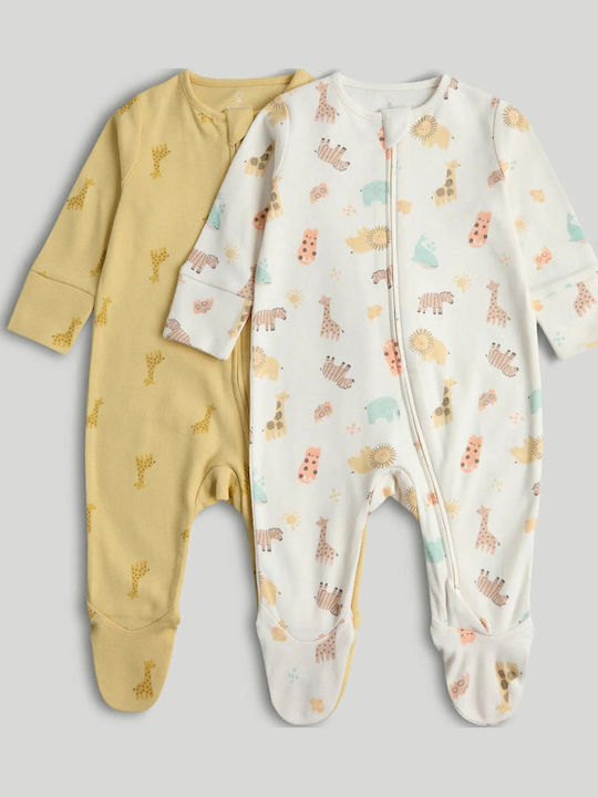Mothercare Mehrfarbige Baby-Strampler Set 2 Stück