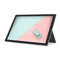Microsoft Surface Pro 7 1960 Generalüberholte Note A 12,3" Touchscreen (Kern i5-7300U/8GB/256GB SSD/W11 Pro)