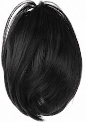 Short Synthetic Hair Wig Ponytail Clip 21 Cm
