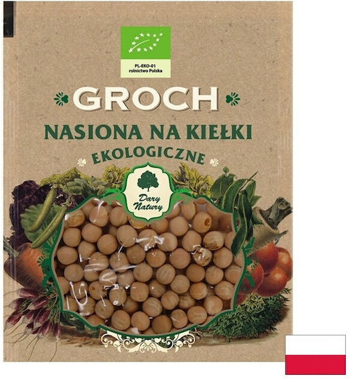 Biologische Erbsen Saatgut für Keimung 50 g Dary Natury Biologische Erbsen Saatgut für Keimung 50 g Dary Natury