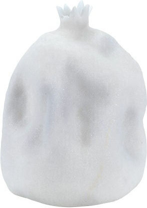 Estheti Granatapfel Polyresin Weiß 16x15x20cm 819-01618