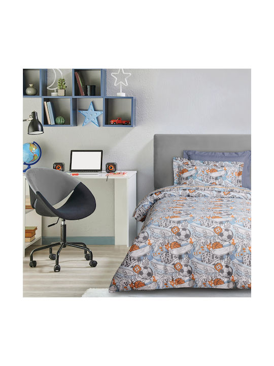Das Home Σετ Σεντόνια Μονά Βαμβακερά 4986 Multi...