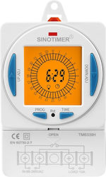 Timer Sinotimer 200-250vac 50/60hz 24 Ore Ecran LCD Tm6339h-30d Timer Sinotimer 200-250vac 50/60hz 24 Ore Ecran LCD Tm6339h-30d