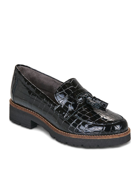Damen Mokassins in Schwarz Farbe