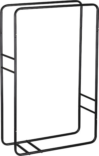 AWD Interior Двойна Стенна Rail За Банята с Винтове 48.5x15.5см Inox Черна