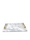 La Vie En Rose Decorative Marble Tray 38x22cm
