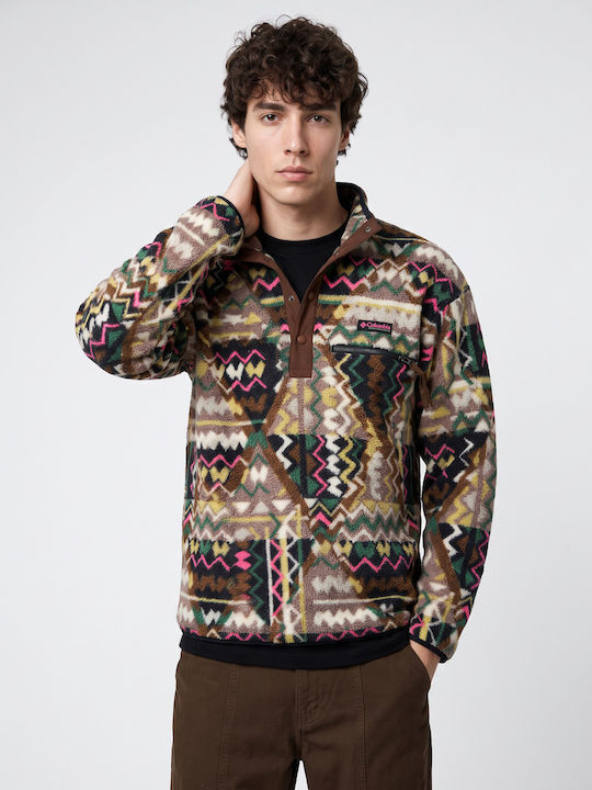 Ανδρική Ζακέτα Fleece Πολύχρωμη