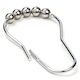 Кукички За Бански Завеси Differnz Anello Металически 12 Бройки Chromium 32.000.00