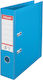 Esselte Klaser No 1 Power Lever Arc Mape Cu Inele Pp Parțial Reciclat Fsc A4 75 Mm Cian