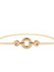 Elastische Damen Gürtel Kette Gold