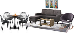HomeMarkt Complete Student Furniture Set 9 Pieces HM11991