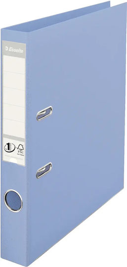 Esselte Mape Cu Inele În Formă De Arc No 1 Power Lever Pp Parțial Reciclat Fsc A4 50 Mm Albastre
