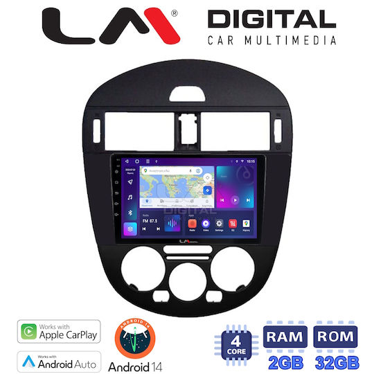 LM Digital Car Audio System for Nissan Pulsar 2015 Bluetooth USB Wi-Fi GPS Apple CarPlay Android Auto
