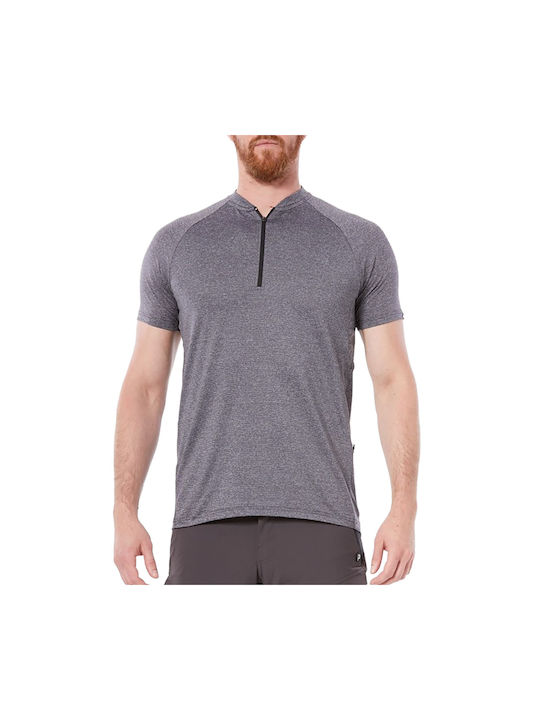 Northfinder Men's Short Sleeve Mountain Bike Jersey Grey