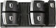 Panou Comutatoare Reglare Geam Audi A3 Q7 10 Pini Cromat 4f0959851h