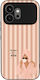Sonique Case Stripe Stories Series Honor 600 5g...