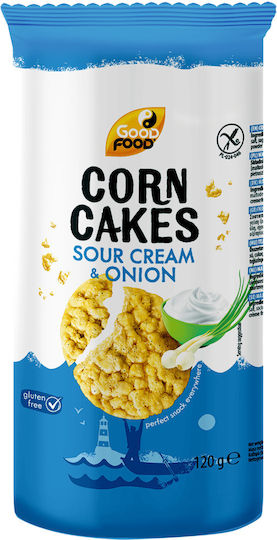 Good Food Corn Wafers Sour Cream Gluten Free 120g