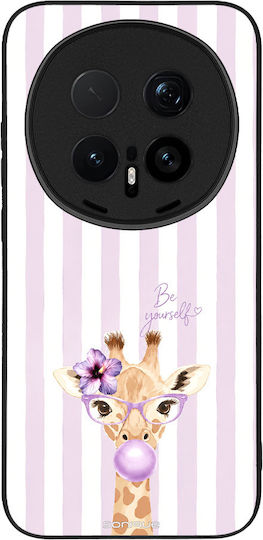 Husă Sonique Stripe Stories Series Honor Magic8 Pro 5g Lila Girafă Bomboană Gumă de Mestecat