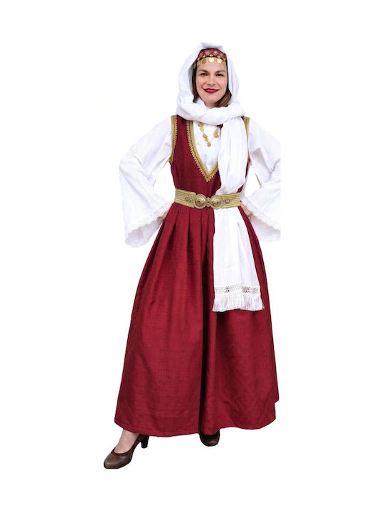 Traditional Costume of Samos with Porphyra