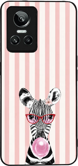 Θήκη Sonique Stripe Stories Series Series Realme Gt Neo 3 5g Ζέβρα – Τσιχλόφουσκα