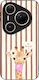 Husă Sonique Stripe Stories Series Huawei Pura ...