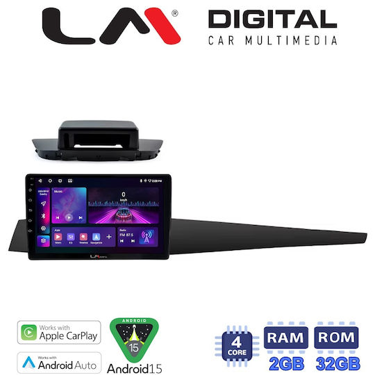 LM Digital Автомобилна Аудио Система За Renault Laguna 2008 > 2015 (Bluetooth/USB/Wi-Fi/GPS/Android Auto)