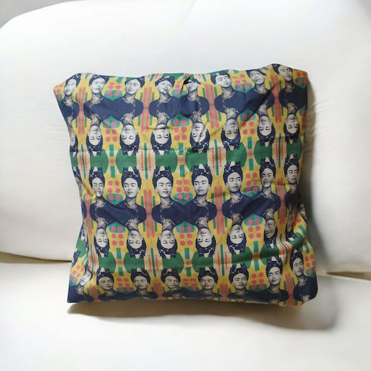 Μαξιλάρι Καναπέ Frinda Kahlo Green 45x45εκ.