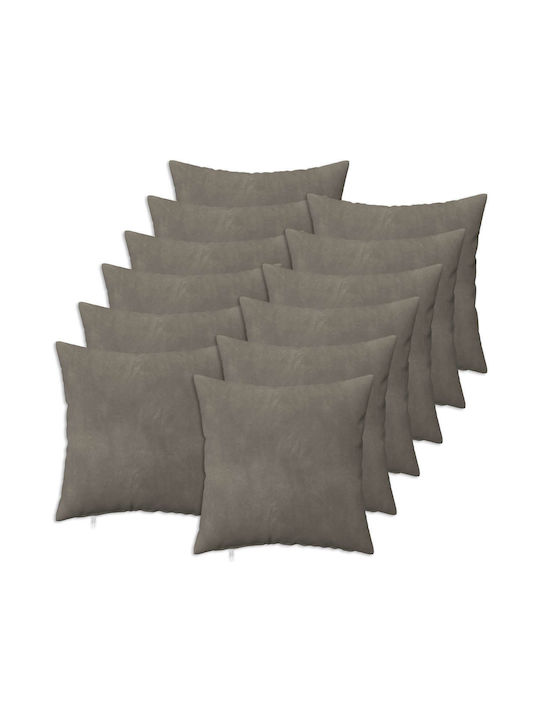 vidaXL Sofa Cushion Heerlen Velvet Light Grey 5...