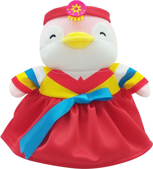 Plush Penguin Travels In Korea 22cm