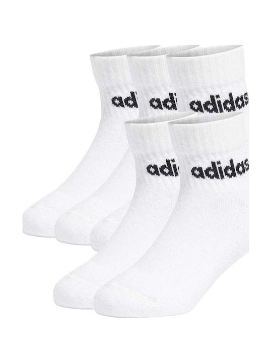 adidas Спортни Чорапи Бели 5 Чифта