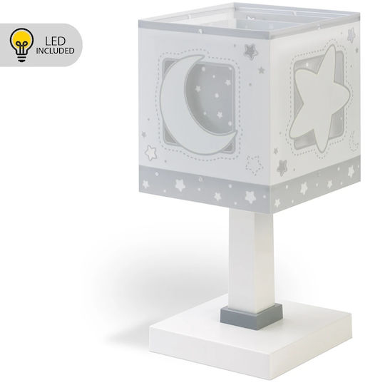 Ango Led Παιδικό Φωτιστικό Γραφείου Moonlight Γκρι