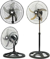 Super Crown Ventilator Pe Piedestal 60W Diametr...