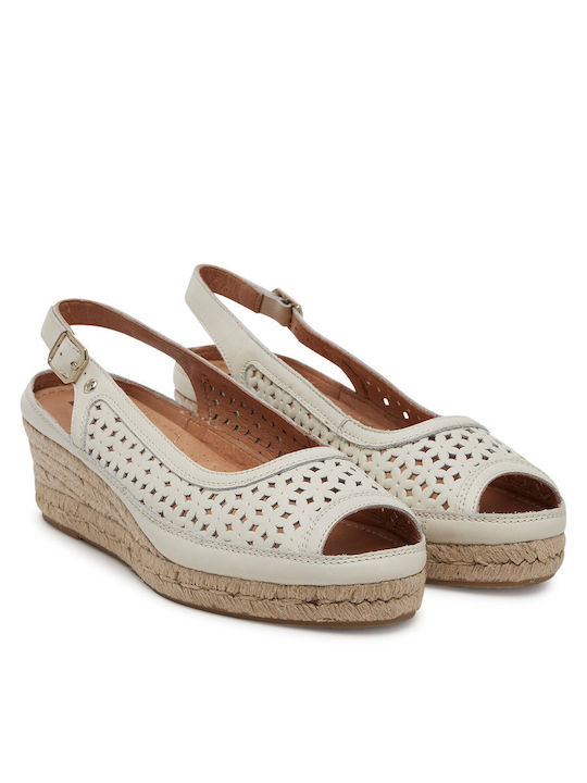 Pikolinos Platforme Dama Tip Espadrile Bej