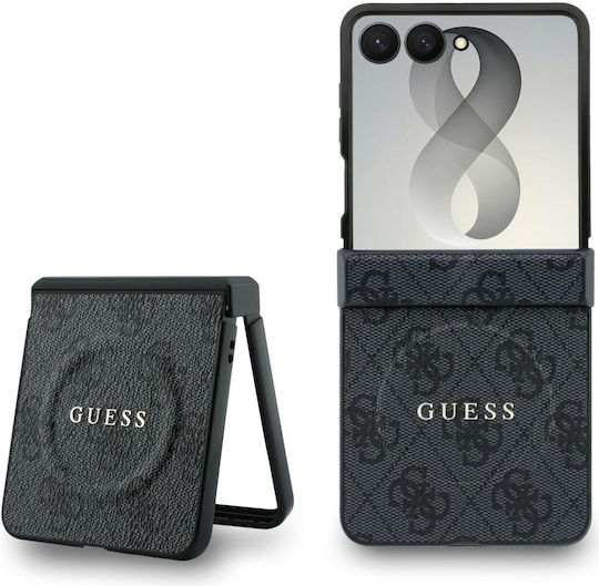 Guess 4g Classic Book Пластмасов / Силиконов Черен (Galaxy Z Flip)